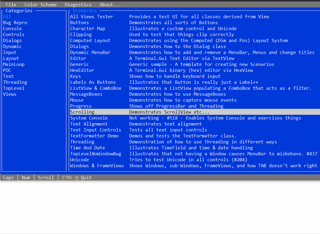 scrollview