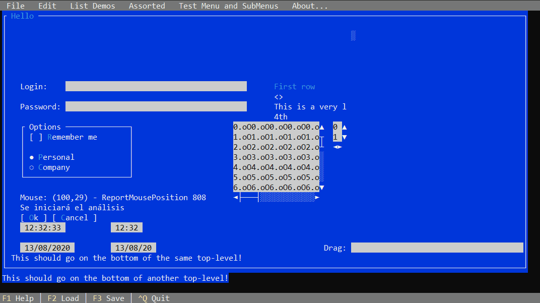 Tabbing in FrameView does not allow you to focus on the next or