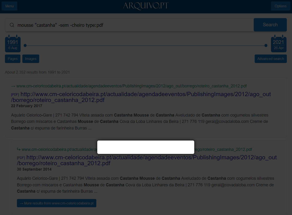 Design/develop a new Advanced Page Search page structure: HTML+ CSS ...