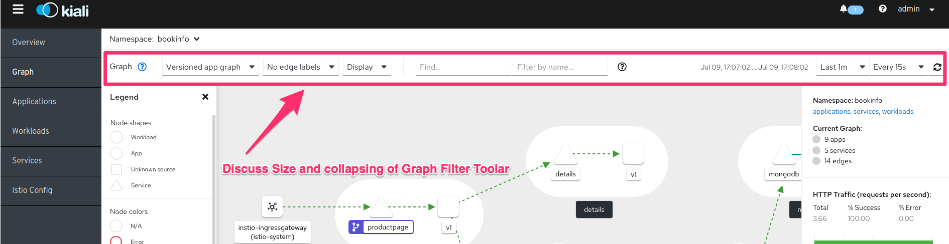 Graph Toolbar UX Design · Issue #2314 · kiali/kiali · GitHub