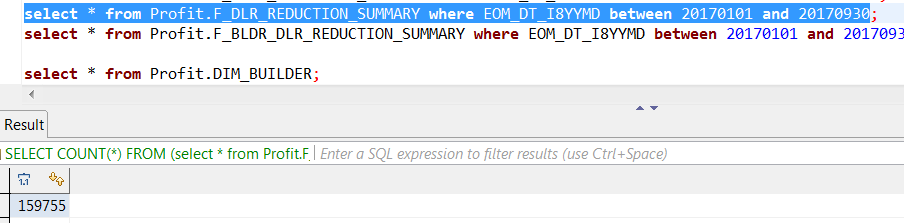 Row count doesn't work with line terminator / semicolon · Issue #2541 ...
