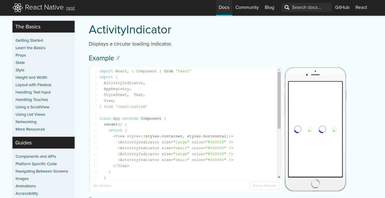 react-native-activityindicator