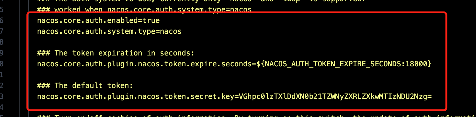 nacos 认证无效 · Issue #10382 · alibaba/nacos · GitHub
