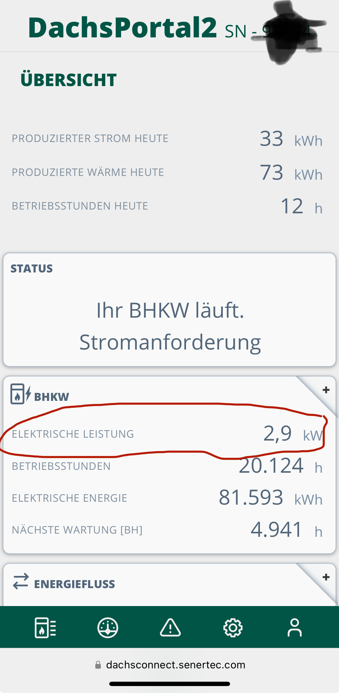 Electrical Power value missing · Issue 7 · Kleinrotti/hasssenertec
