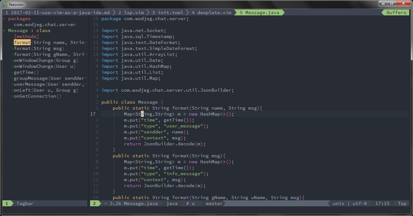 java outline 