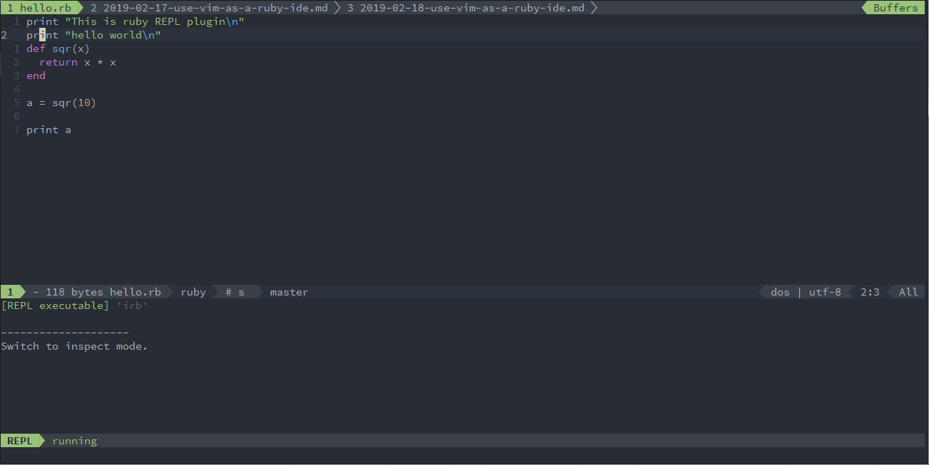 rubyrepl 