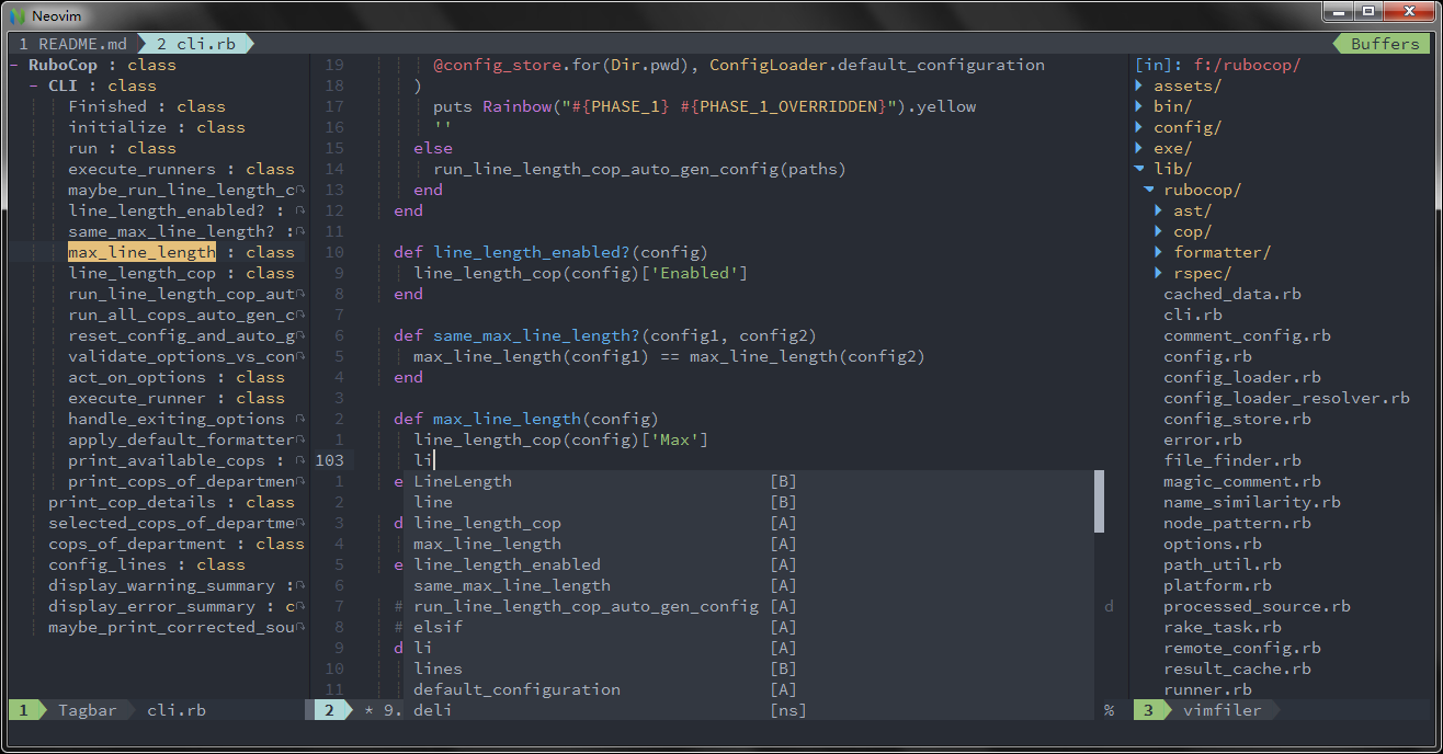 rubycomplete 
