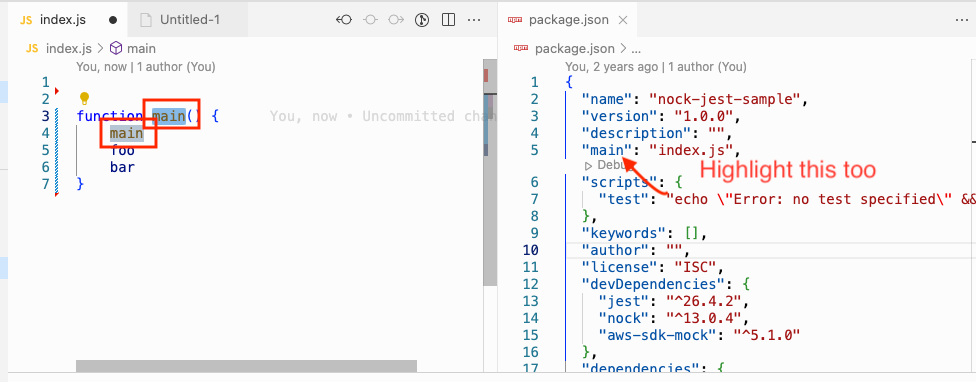Highlight selected text in other editor groups · Issue #164318 ...