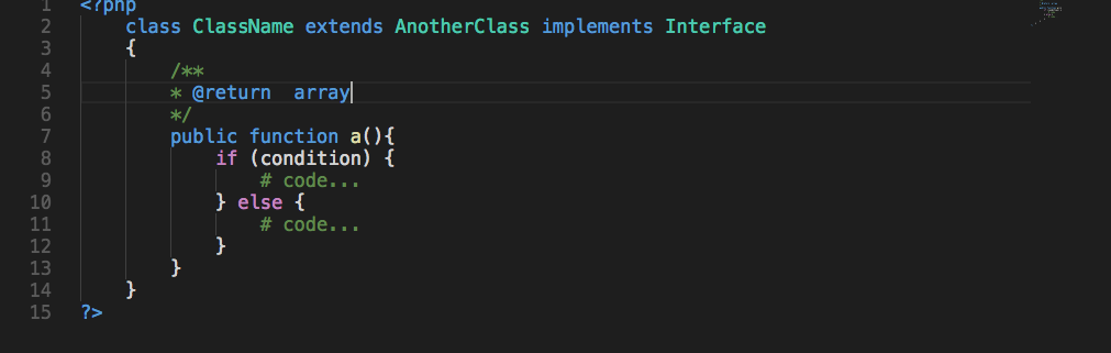 PHP code annotation color · Issue #32449 · microsoft/vscode · GitHub