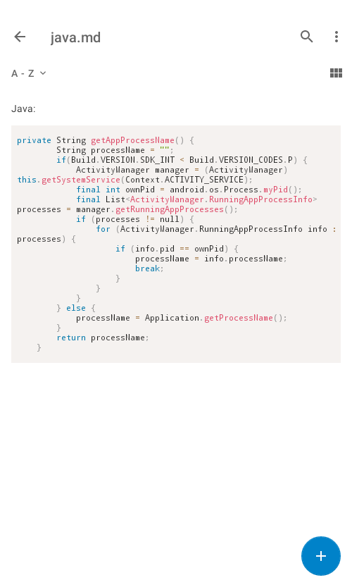 com owncloud android ui preview PreviewTextFileFragmentTest_displayJavaSnippetFile