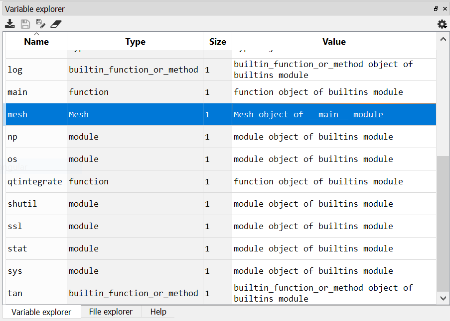 Add filters to exclude modules and functions in Variable Explorer