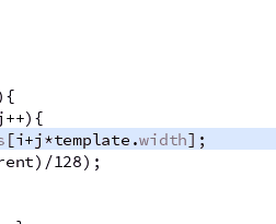 IDE cursor position is wrong based on how long? indented? bracketed ...