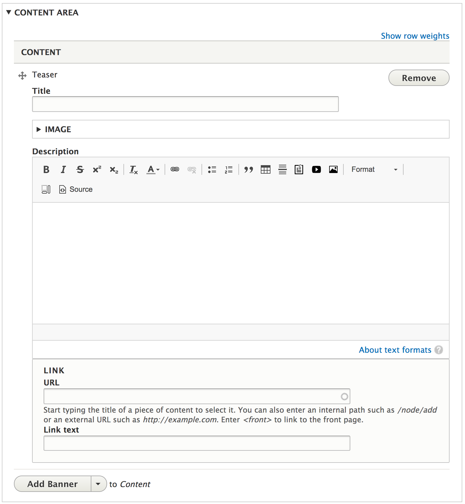 Add to teaser paragraph descriptions & placeholders [#2885627] | Drupal.org