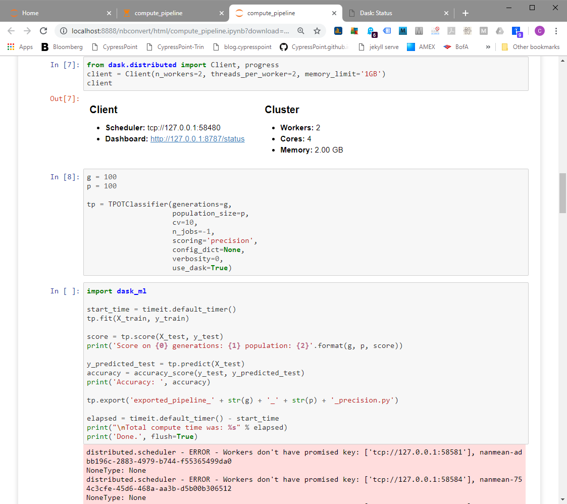 Why is tpot sleeping? · Issue #793 · EpistasisLab/tpot · GitHub