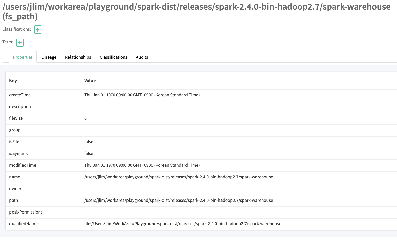 Mismatch between spark catalog definitions and attributes in Hive
