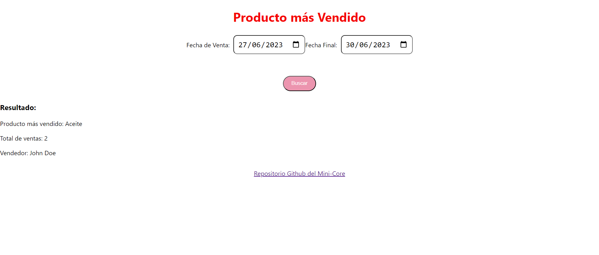 Github whosnnck minicore fe