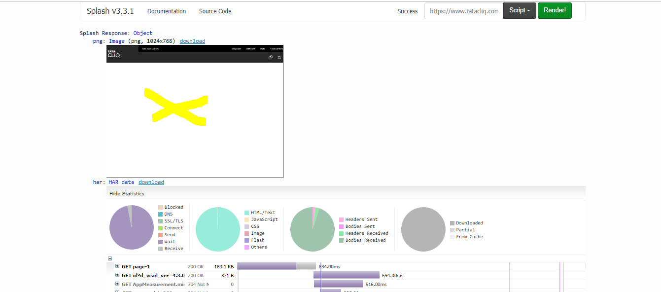 splash not able render javascript page · Issue #924 · scrapinghub ...