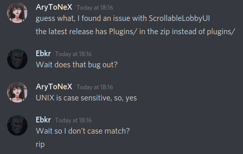[BUG] - Please always match base BepInEx/ folders (for case insensitive ...