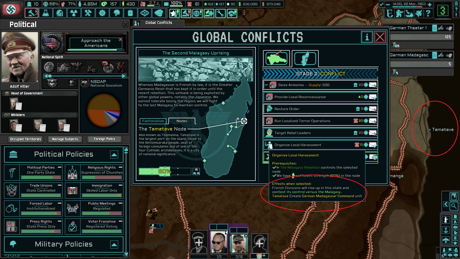 GER - MDG division doesn't spawn in the enemy-controlled nodes after ...