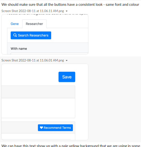 Search interface improvements · Issue #238 · PavlidisLab/rdp · GitHub