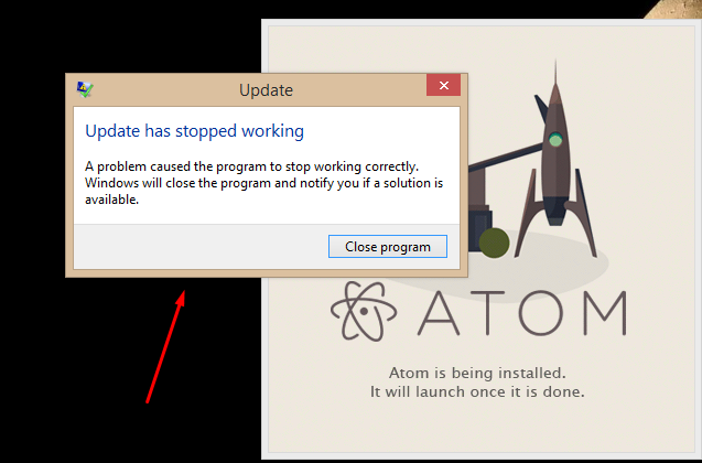 Can not able to install Atom in Windows 8.1 · Issue #23605 · atom/atom ...