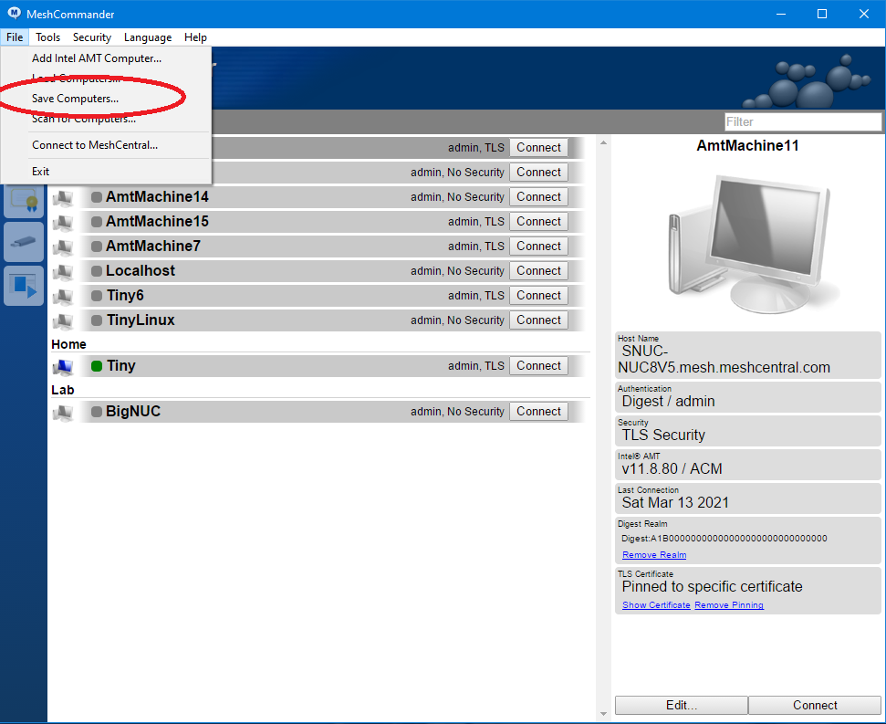 Need to recover Intel AMT password in MeshCommander · Issue #2778 ...