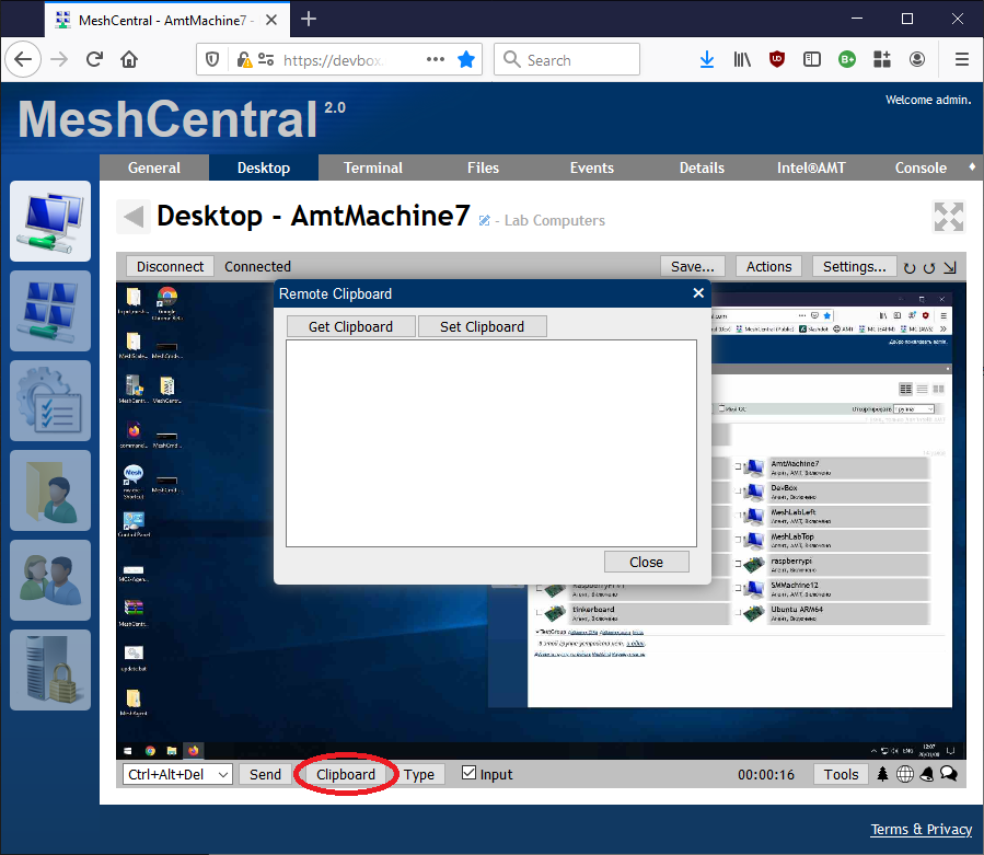 Clipboard Copy Paste · Issue 802 · Ylianst/MeshCentral · GitHub