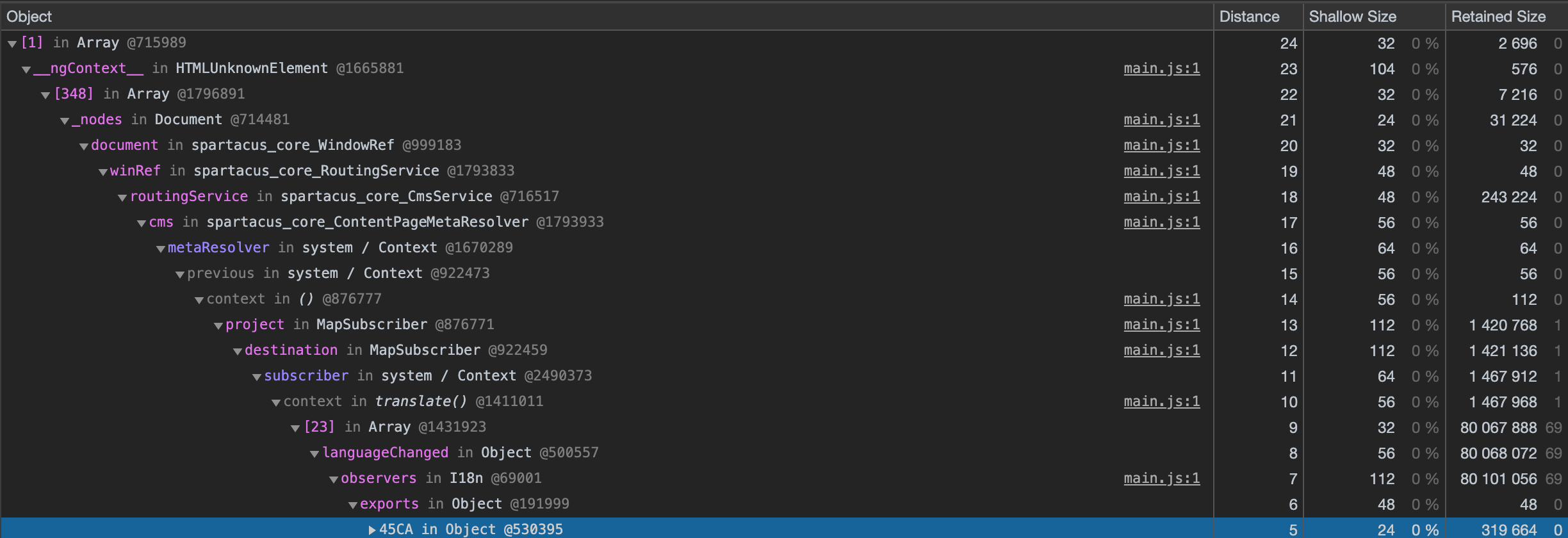 SSR memory leak, possibly in i18n related modules · Issue #7802 · SAP ...