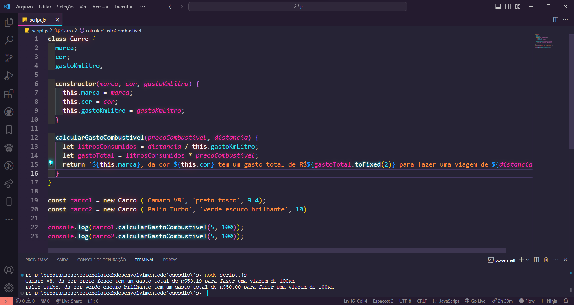 GitHub - EliaxZen/sistemaPOOparacriarcarrosecalcularcombustivel: Fiz um ...