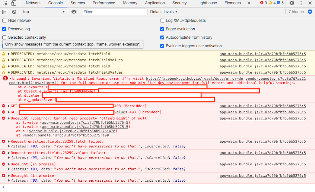 Non-admin users see question query when they click on a question ...
