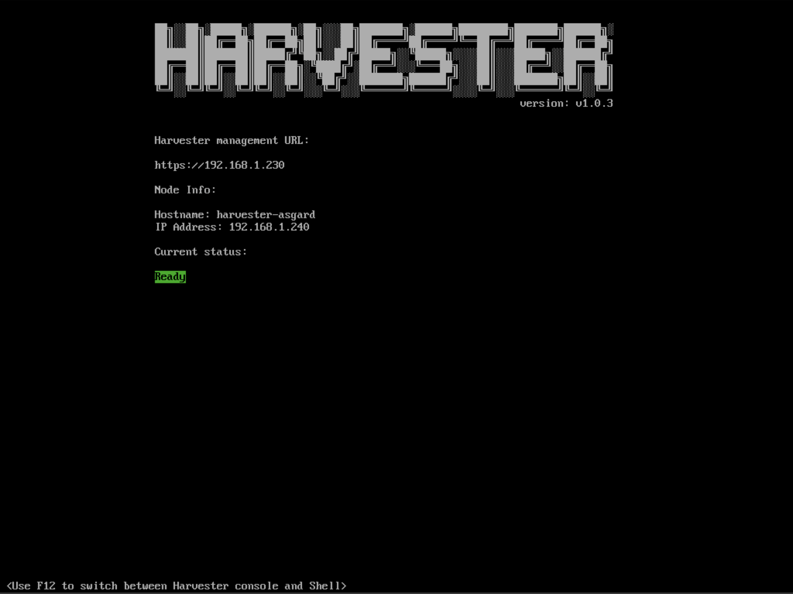 [Question] Cannot access Harvester MGMT URL (VIP) but still can access