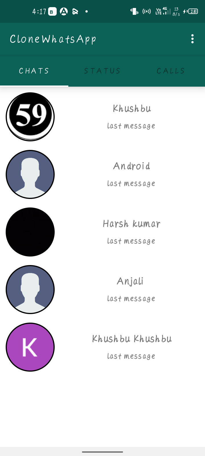 GitHub - KDAHIYA09/ClonehatsApp: Created a clone whatsapp using ...