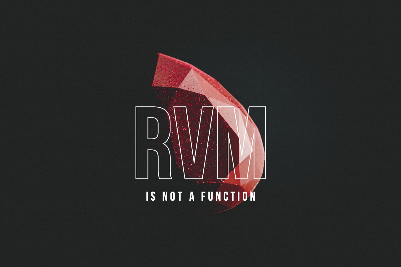 Featured image of post rvm is not a function ์๋ฌ ํด๊ฒฐํ๊ธฐ