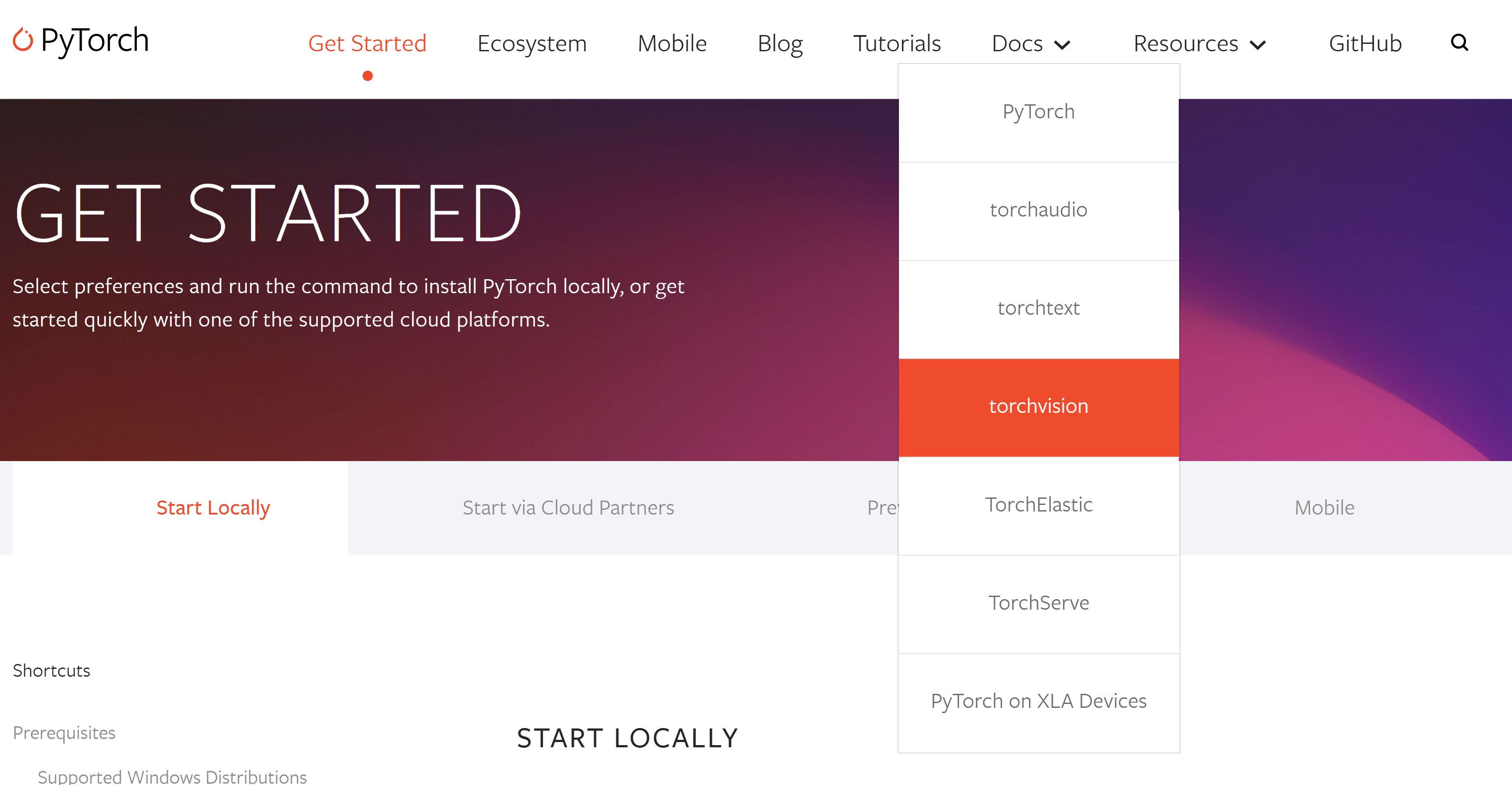 torchvision docs link expired on Get Started page. · Issue 3520 · pytorch/vision · GitHub