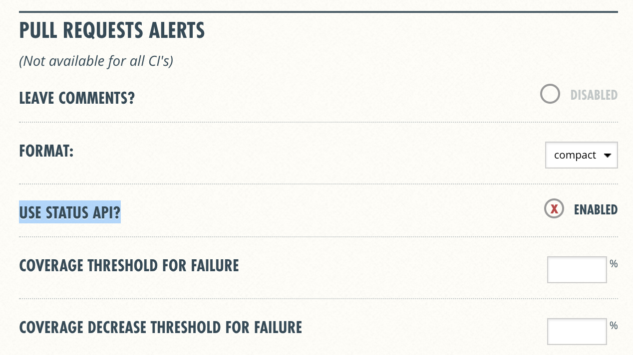 Coveralls is scanning files once for each environment · Issue 2934