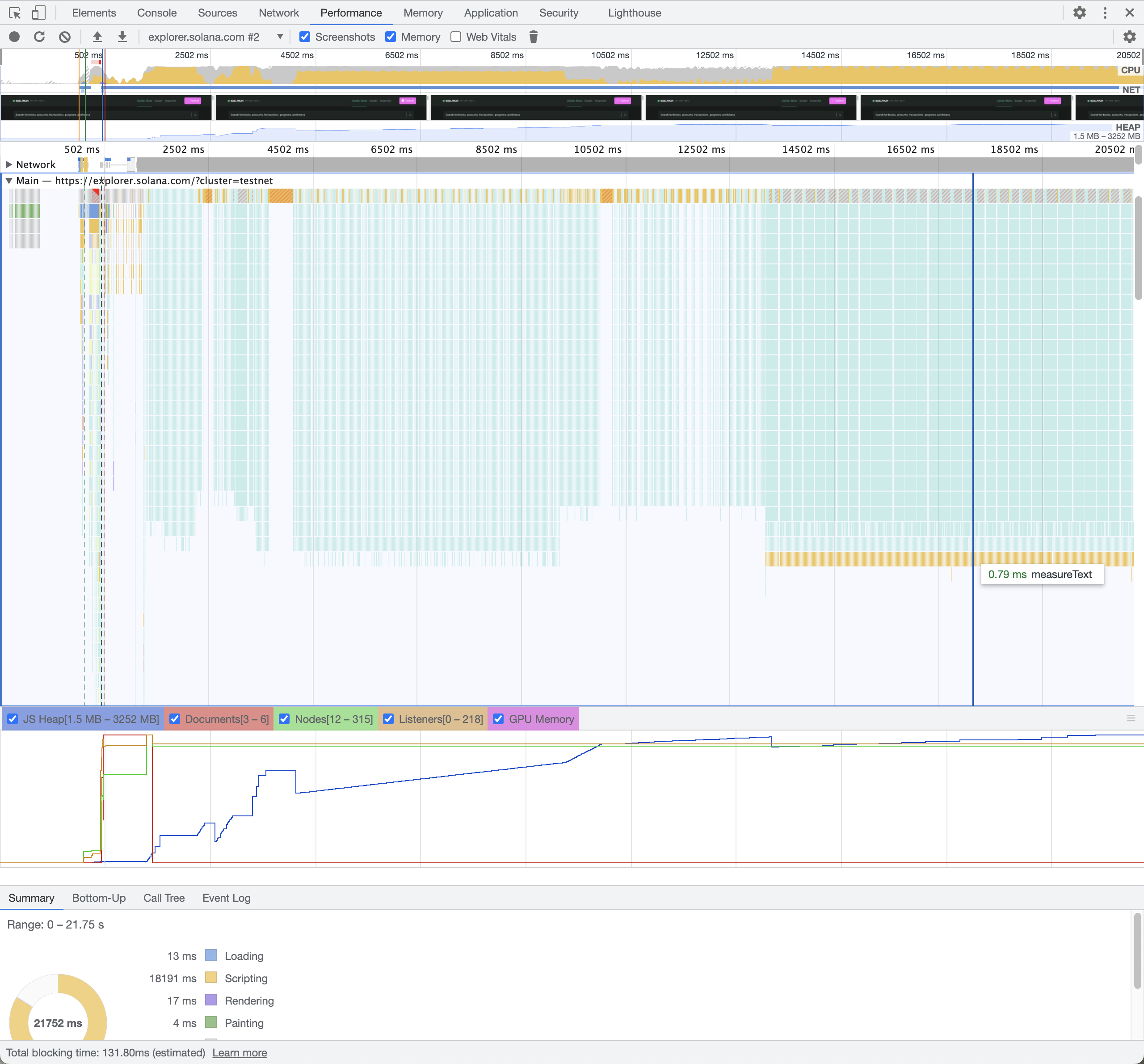 Explorer OOMs when loading homepage on testnet · Issue #200 · solana ...