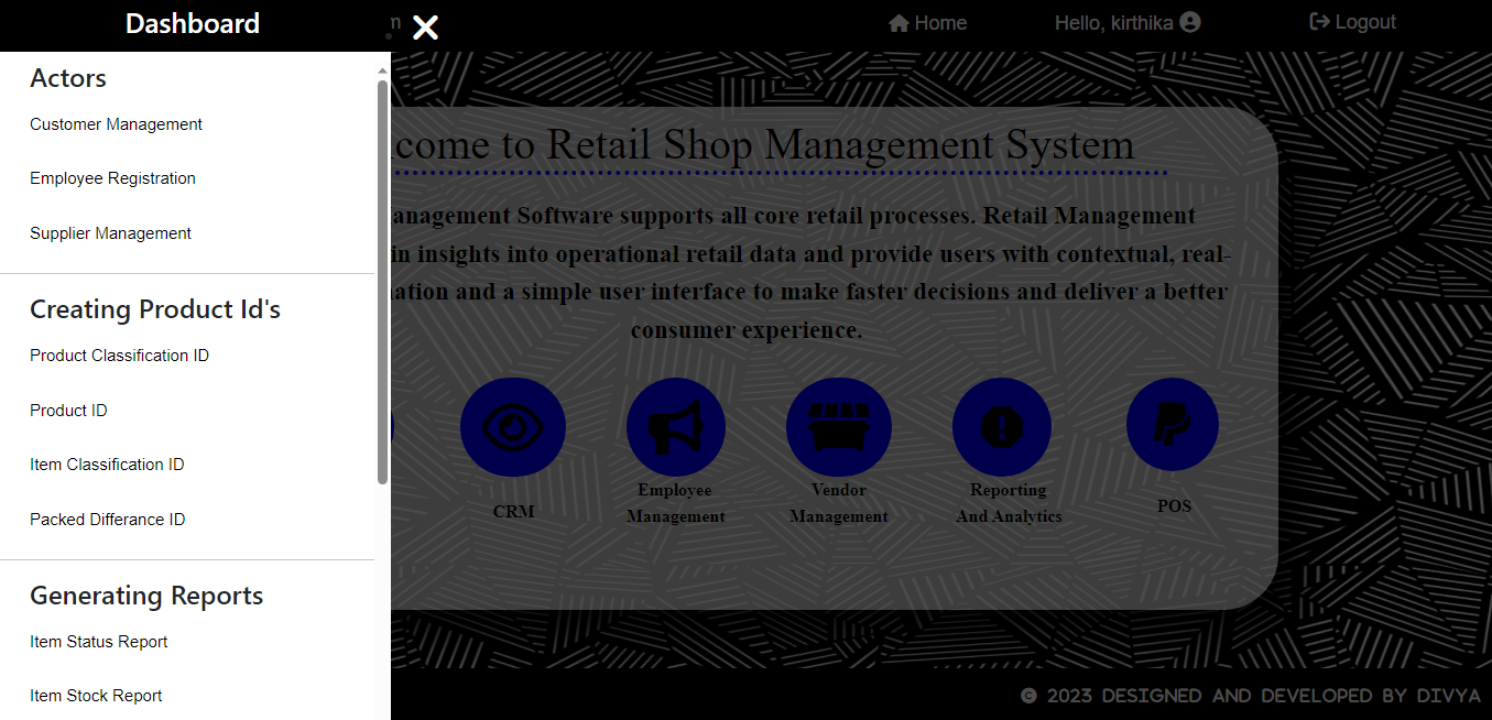 GitHub - divyaganesh1104/Retail-Management-System: A comprehensive ...