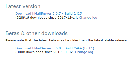 Release 5.6.8 · Issue #309 · hmailserver/hmailserver · GitHub