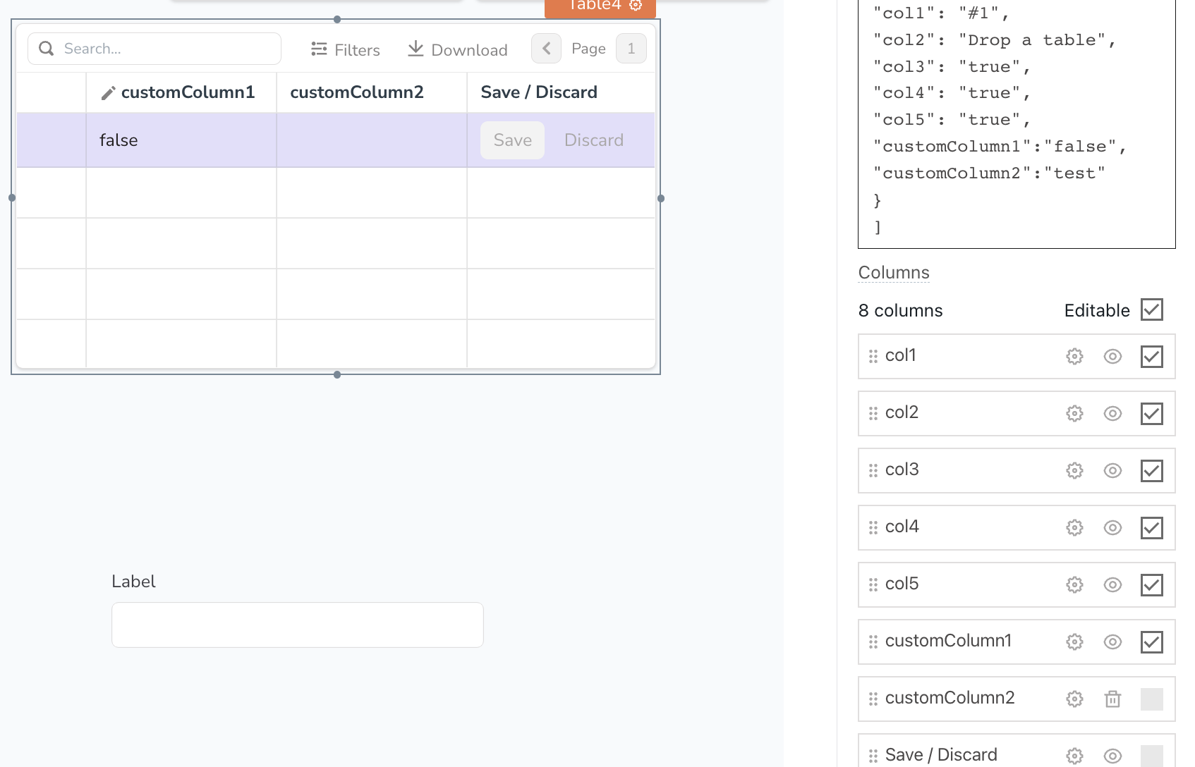 [Bug]: Unable to add an editable custom column · Issue #19447 ...