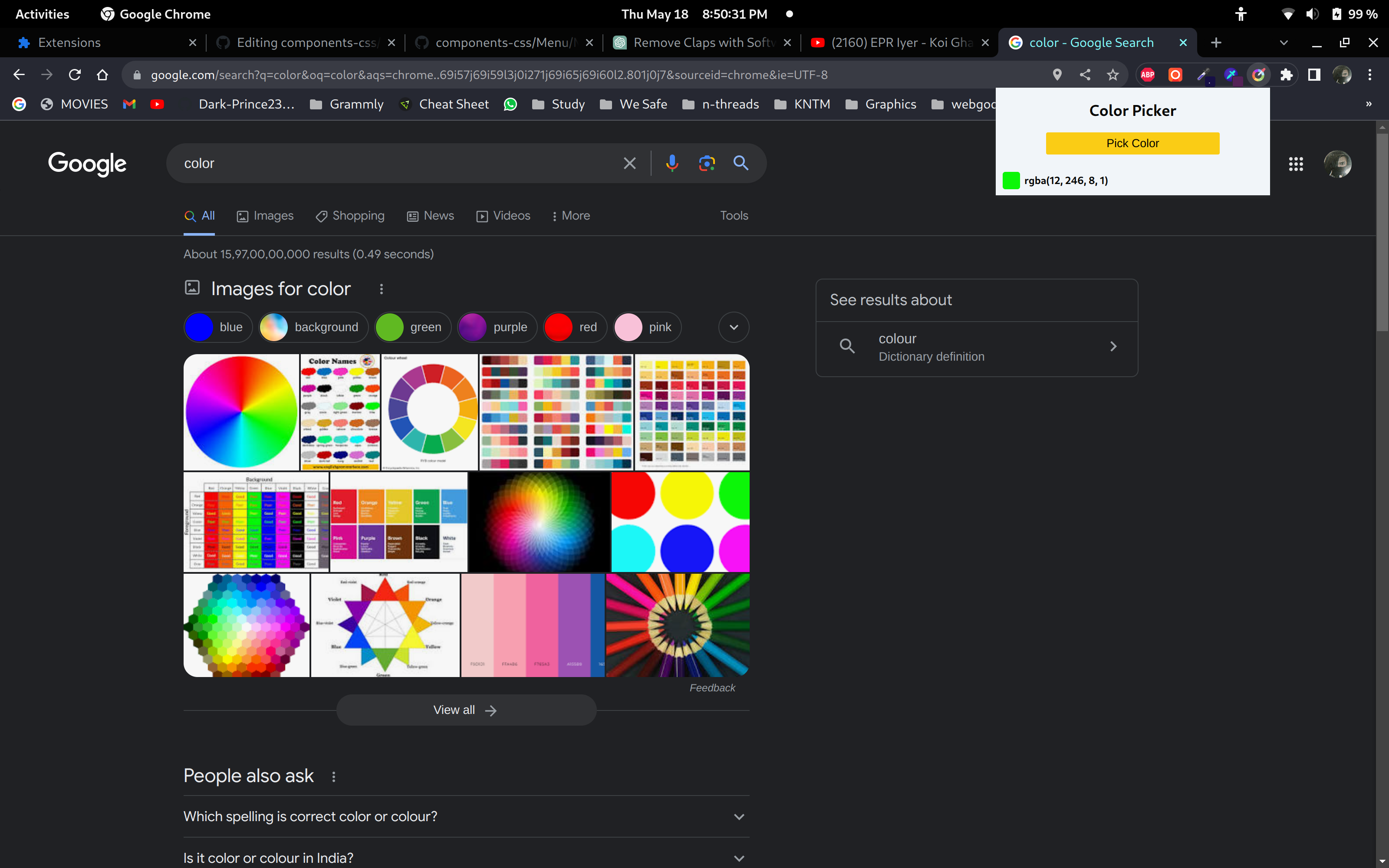 Github Web God Chrome Extension Color Picker A Simple Color Picker Google Chrome Extension Github Web God Chrome Extension Color Picker A Simple Color Picker Google Chrome Extension