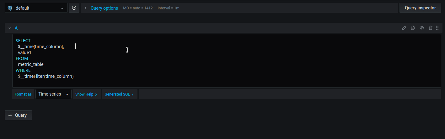 Query editor text mis-aligned while editing · Issue #29462 · grafana ...