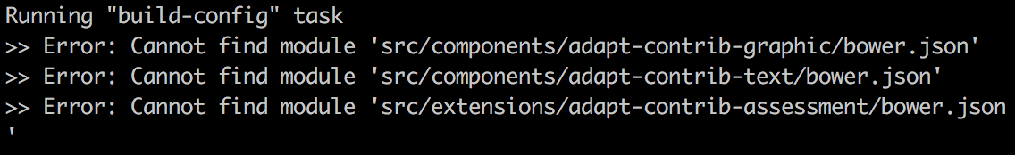 Grunt "build-config" task issues · Issue #1944 · adaptlearning/adapt ...