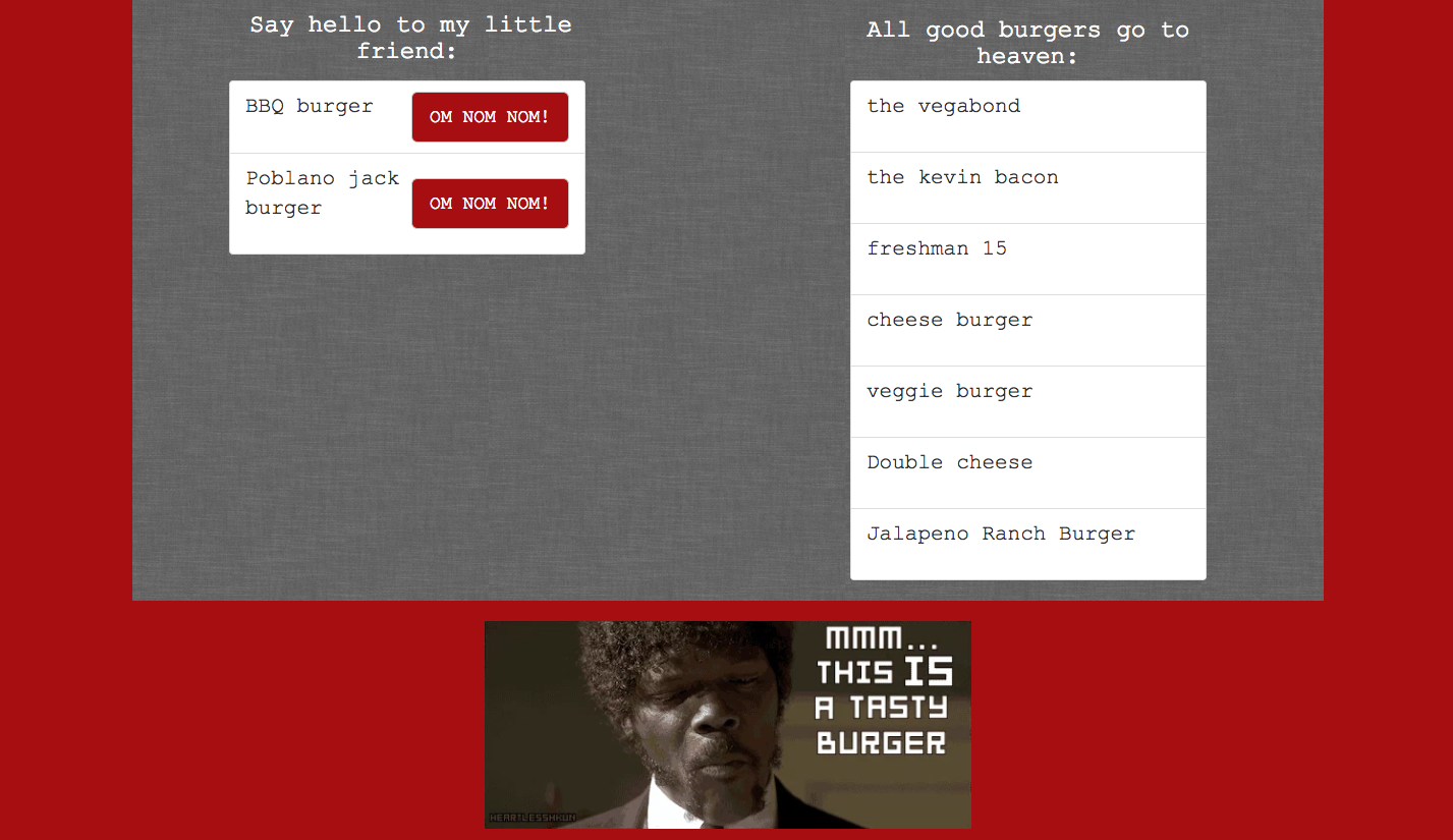 GitHub - lexluther2125/Burger-Logger: In this assignment, I'll create a ...