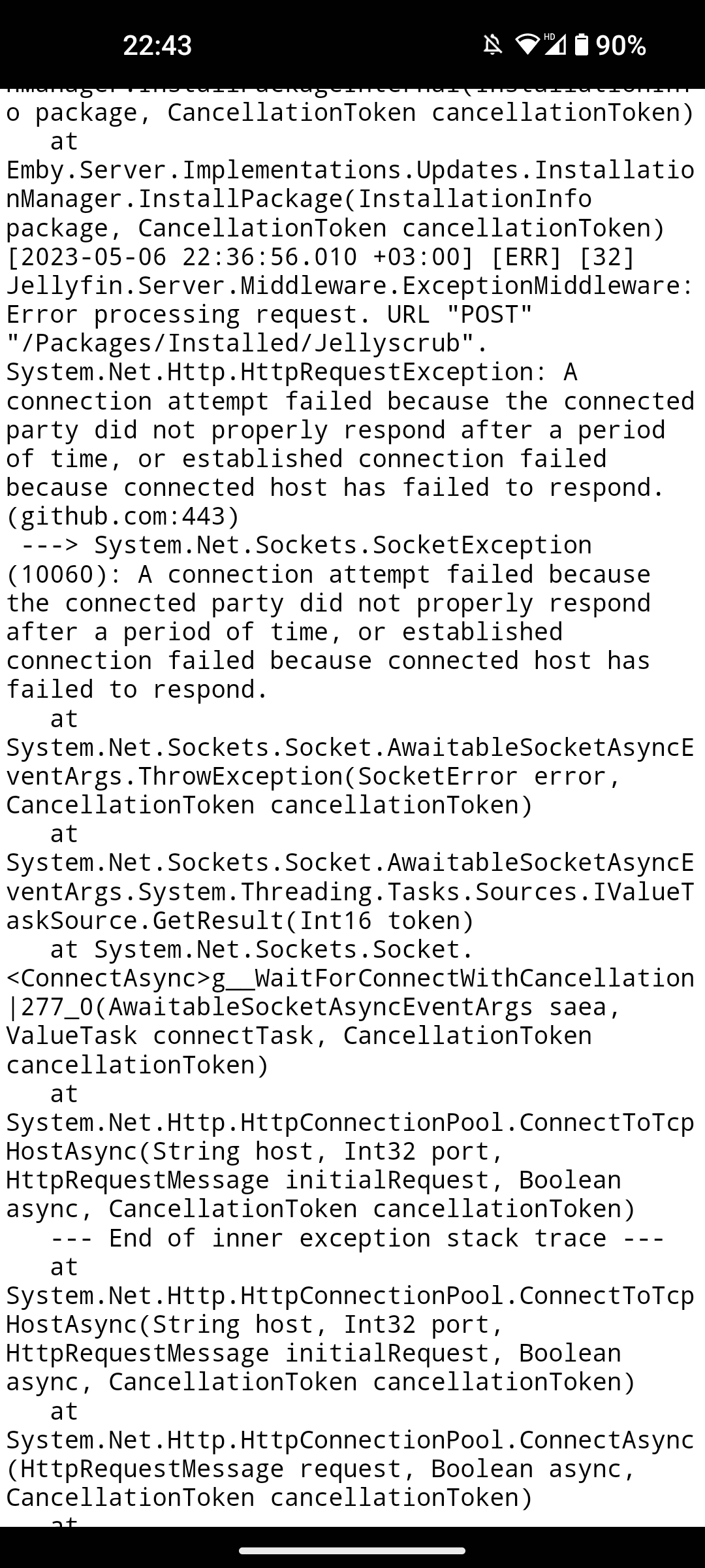 [Issue] Can't install the jellyscurb plugin · Issue 9735 · jellyfin
