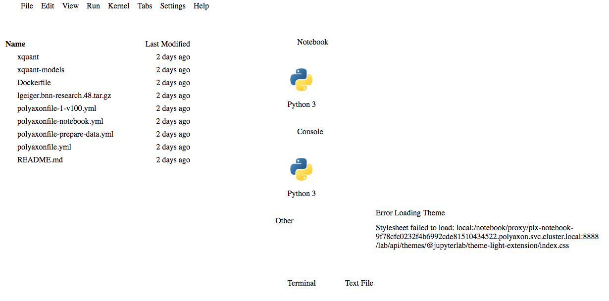 Support latest version of jupyter lab · Issue #422 · polyaxon/polyaxon ...