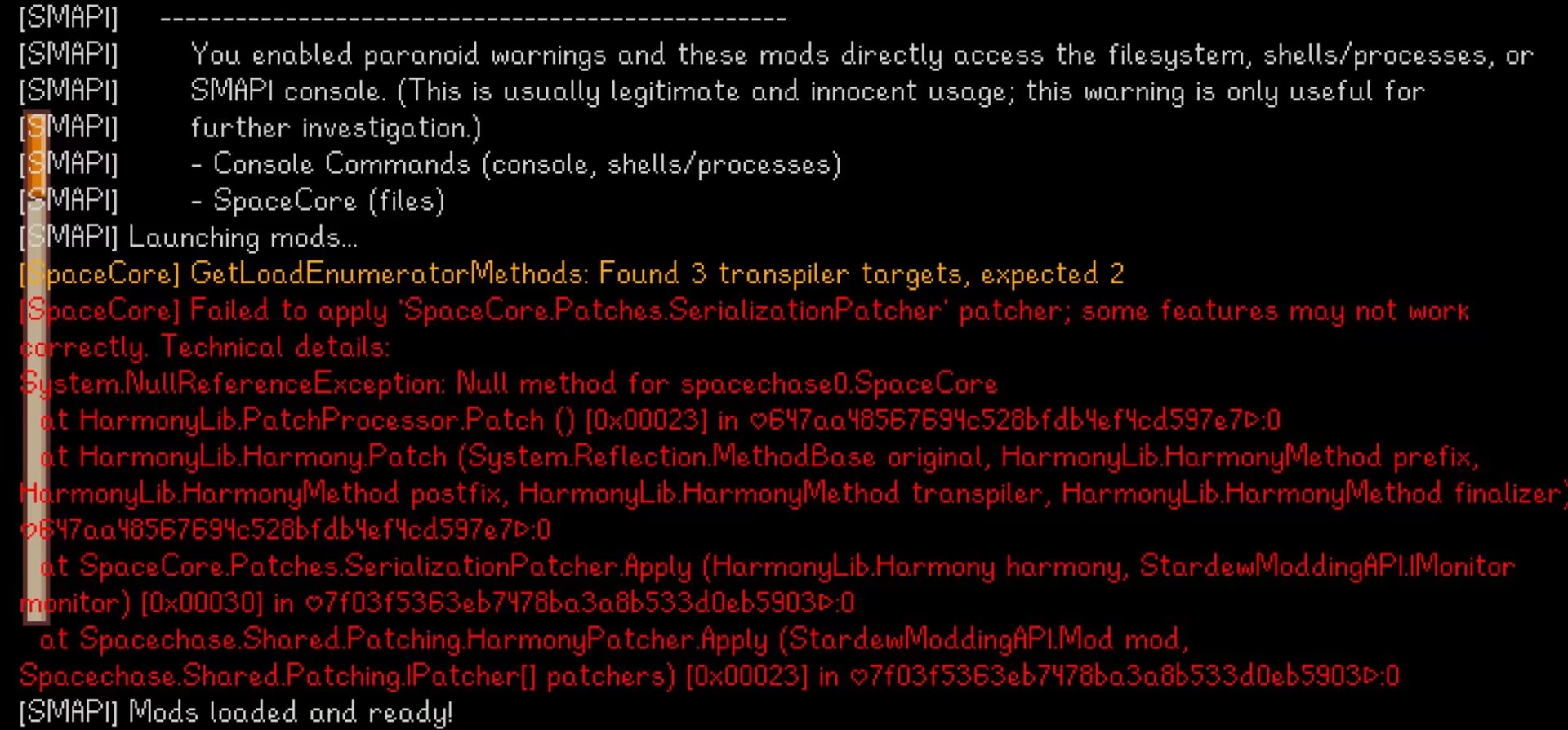 A Bug Regarding The Latest Version Of Android SMAPI 3 18 3 1 I Didn t A bug regarding the latest version of android smapi 3 18 3 1 i didn t