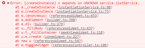 "Find All References" doesn't work in Monaco 0.11.1 · Issue #779 ...