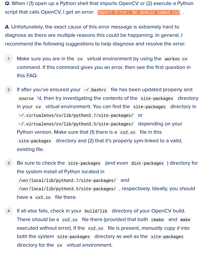 Installing OpenCV 3.4.10 with Gstreamer Support in Python 3.5 On ...