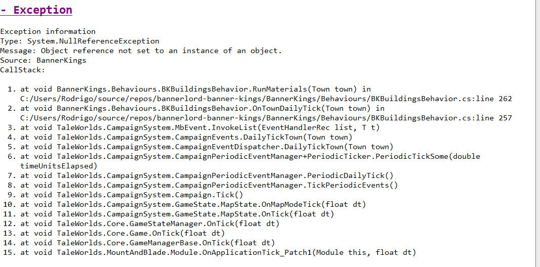 BKBuildingsBehaviour crash · Issue 125 · RVaccari/bannerlordbanner