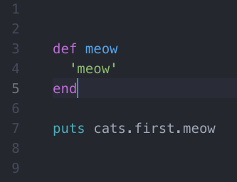 Syntax highlighting for method names in method chains is broken ...